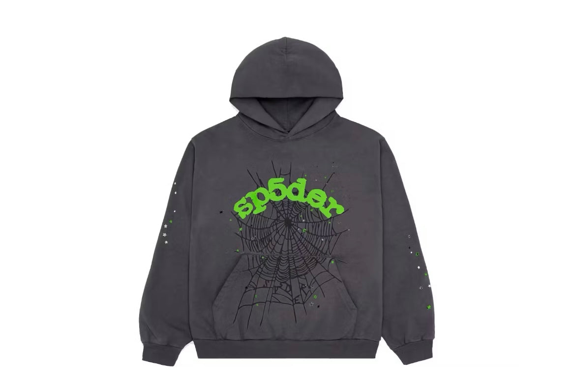 Sp5der Wait Web Hoodie